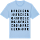 Blue Soul t-shirt med N Freberga ordlek t-shirt