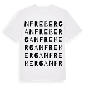 N Freberga ordlek t-shirt – ekologisk bomull t-shirt från Pinshirt