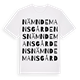 Nämndemansgårdens ordlek t-shirt