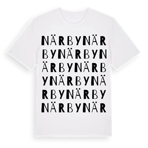 Närby ordlek t-shirt – ekologisk bomull t-shirt från Pinshirt