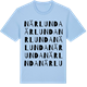 Blue Soul t-shirt med Närlunda ordlek t-shirt