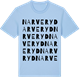 Blue Soul t-shirt med Narveryd ordlek t-shirt