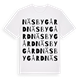 Näsby gård ordlek t-shirt