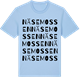 Blue Soul t-shirt med Näsemossen ordlek t-shirt