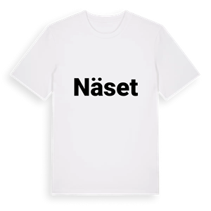 Näset fetstil t-shirt – ekologisk bomull t-shirt från PinShirt