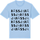 Blue Soul t-shirt med Nässja ordlek t-shirt