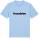 Blue Soul t-shirt med Nasudden fetstil t-shirt