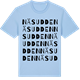 Blue Soul t-shirt med Näsudden ordlek t-shirt