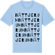 Blue Soul t-shirt med Nättjerum ordlek t-shirt
