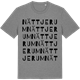 Mid Heather Gray t-shirt med Nättjerum ordlek t-shirt