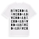 Näverdal ordlek t-shirt