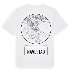 Navestad t-shirt – ekologisk bomull t-shirt från Pinshirt