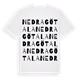 Nedra Götala ordlek t-shirt
