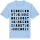 Blue Soul t-shirt med Nedre Brostugan ordlek t-shirt
