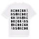 Nedre Gränsö ordlek t-shirt