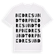 Nedre Sundtorp ordlek t-shirt
