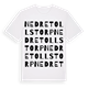 Nedre Tollstorp ordlek t-shirt