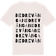 Vintage White t-shirt med Nedre Vånga ordlek t-shirt