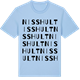 Blue Soul t-shirt med Nisshult ordlek t-shirt