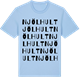 Blue Soul t-shirt med Njölhult ordlek t-shirt