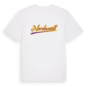 Nordantill baseball t-shirt – ekologisk bomull t-shirt från Pinshirt