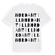 Nordantill ordlek t-shirt