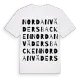 Nordanvädersbacken ordlek t-shirt