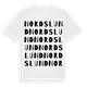 Nordslund ordlek t-shirt