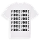 Nore udde ordlek t-shirt