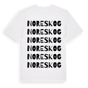 Noreskog ordlek t-shirt – ekologisk bomull t-shirt från Pinshirt