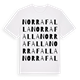 Norra Falla ordlek t-shirt