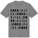 Mid Heather Gray t-shirt med Norra Fjälla ordlek t-shirt