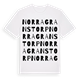 Norra Granstorp ordlek t-shirt