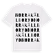 Norra Källboryd ordlek t-shirt
