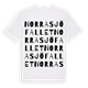 Norra Sjöfallet ordlek t-shirt