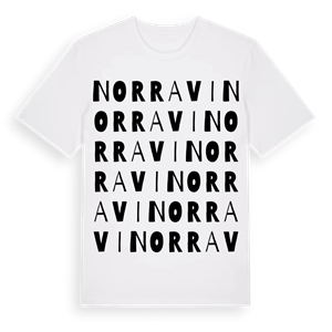Norra Vi ordlek t-shirt – ekologisk bomull t-shirt från Pinshirt