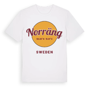 Norräng cirkel t-shirt – ekologisk bomull t-shirt från Pinshirt