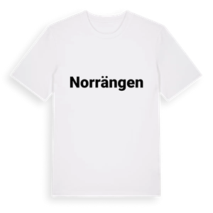 Norrängen fetstil t-shirt – ekologisk bomull t-shirt från PinShirt