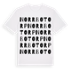 Norrbotorp ordlek t-shirt