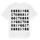 Norrbygget ordlek t-shirt