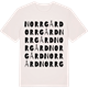 Vintage White t-shirt med Norrgård ordlek t-shirt