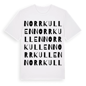 Norrkullen ordlek t-shirt – ekologisk bomull t-shirt från Pinshirt