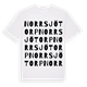 Norrsjötorp ordlek t-shirt