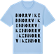 Blue Soul t-shirt med Norrviken ordlek t-shirt