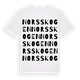 Norsskogen ordlek t-shirt