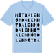 Blue Soul t-shirt med Nötdalen ordlek t-shirt