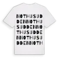 Nothusudden ordlek t-shirt