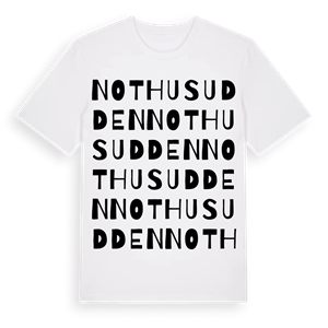 Nothusudden ordlek t-shirt – ekologisk bomull t-shirt från Pinshirt