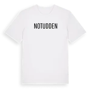 Notudden i Sverige t-shirt – ekologisk bomull t-shirt från Pinshirt