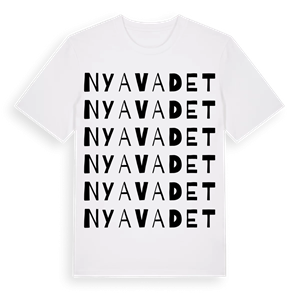 Nya Vadet ordlek t-shirt – ekologisk bomull t-shirt från Pinshirt